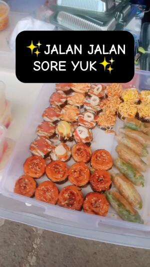 Jajan Sushi harga 2 Ribu ??? 
 #fypシ゚viral 