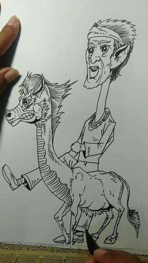 Yuk Belajar Menggambar Kuda Kesayangan Guys 😁