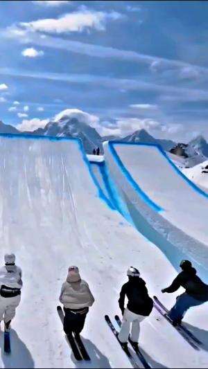 freestyle snowboard ❄️🏂 part 1 #extreme sport #Sport 