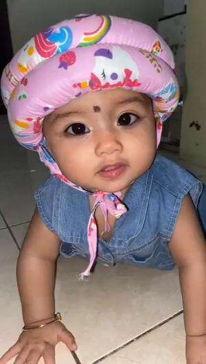 Pelindung kepala bayi  #NooraKhadijahAlKhered  #bayiajaib  #masyaallahtabarakkallah  #pelindungkepala  #6month 