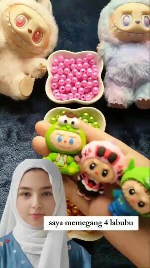 Boneka Labubu Kesayangan Anak-Anak #labubu #laguanak #permainan #mainboneka #fyp #LaguViral  #sinetronviral 