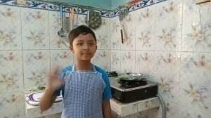 Resep Cumi Saus Tiram 'megilan' | Mohammad Ghonim Nawaf Najmi | Gresik | 11 Tahun 