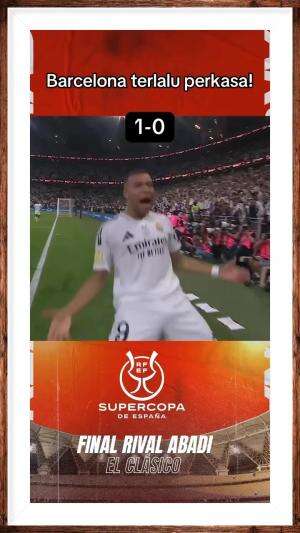 Real Madrid VS Barca SuperCopa