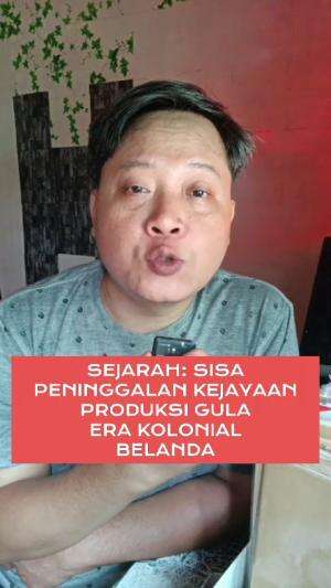 sisa kejayaan produksi gula zaman Belanda di Kagok Kabupaten Tegal #sejarah #pabrikgula #tegal 