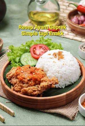 Resep Ayam Geprek Enak dan Mudah
 #resep  #kuliner  #ayamgeprek  #jajanan  #masakan  #makanan 