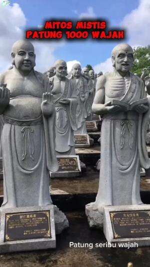Mitos Patung 1000 wajah #wow #fakta #urbanlegend #mitos 