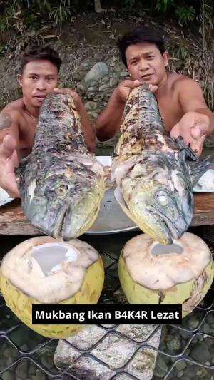 Mukbang Ikan B4K4R Lezat #Mukbang #ikanbakar #lezat #kuliner #RCTIPlus 
