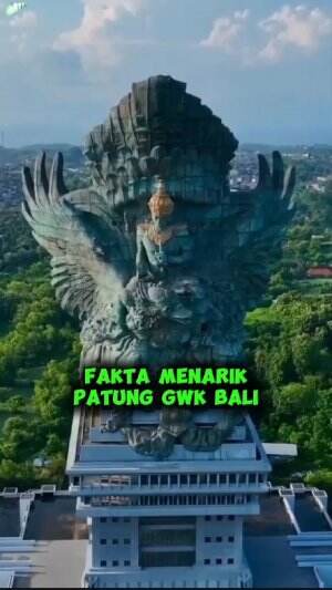 Fakta Menarik Patung GWK Bali #faktamenarik #unik #wow #virall 