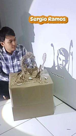 Bayangan dari ukir kardus

 #shortplus #Viral 