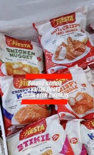 borong semua varian nugget dengan kemasan fancy sekulkas