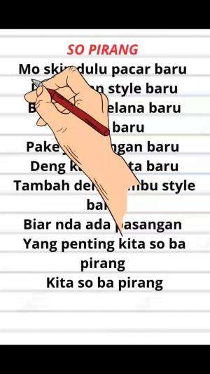 Lirik Lagu So Pirang || #SesamaMusisi 