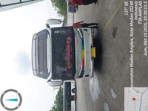 Bus Putra Pelangi berangkat dari Medan ke Padang  #busmania 