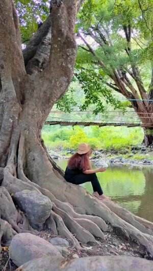 ini namanya sungai Kedung mayit yang ada di Jember Jawa Timur #wisatajember #sungai #jember #lutfiafifi 
