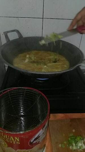 Tongkol Acar Bumbu Kuning ala Edo