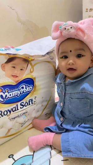 Pampers kesayangan Noora ??  #NooraKhadijahAlKhered  #tanpamusik  #mamypoko  #masyaallahtabarakkallah  #mamypokoroyalsoft