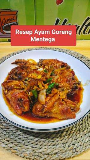 Kalo beli di restoran harganya 65ribu 3 potong sih 🤣 akhirnya bikin sendiri 🫶 
#ayamgorengmentega #menusimple #reseprumahan #nyaidarugi_real