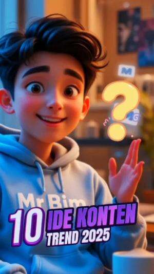 10 IDE KONTEN YANG TREND DI TAHUN 2025  #fyp  #Viral  #short  #video 