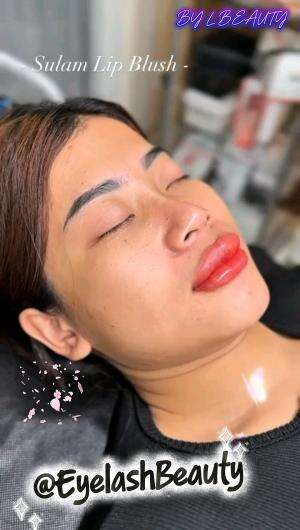 Sulam Lipsblush N Sulam Alis Ombre Powder😍🥰😍.#rctiplus #shortplus #sulamalis #eyelash #beauty #kecantikan