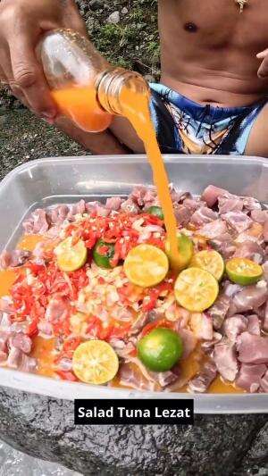 Salad Tuna Lezat #SaladandPanSauce #tuna #ikantuna #lezat #KulinerLezat #lezat banget #kuliner #RCTIPlus 