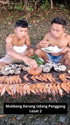 Mukbang Seafood Panggang Lezat #Mukbang #seafood #panggang #lezat #RCTIPlus 