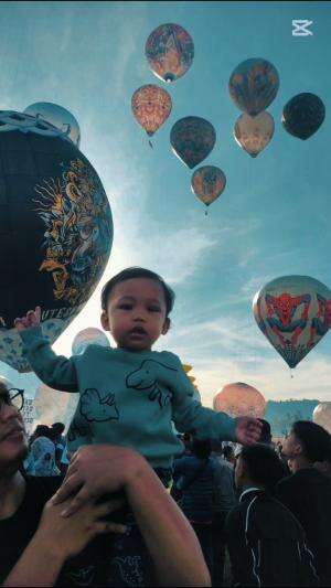 Festival balon udara wonosobo