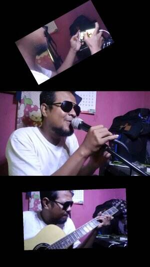 Sik asik cover drum android,Bass android, Gitar, vokal one man show
