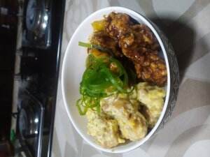 EZEKIEL|25thn|Jogja|Black&white Chicken Ricewbowl #onlineauditionmci9