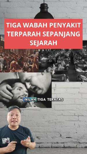 TIGA WABAH PENYAKIT PALING MEMATIKAN DALAM SEJARAH MANUSIA #edukasi #wabahpenyakit 