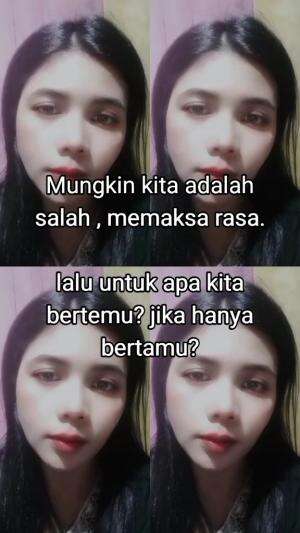 jika titik temu kita adalah akhir , maka lepaskanlah perlahan.

$cintasejati
#cintaabadi
#separuhku
#fyp
