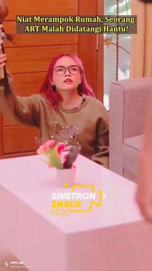 niat rampok malah ketemu hantu 
#drama
