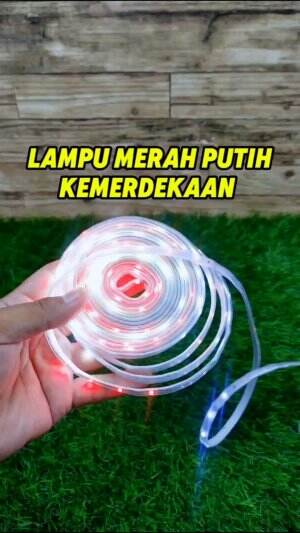 Rekomendasi lampu led merah putih untuk menyambut hari kemerdekaan RI.

#lampumerahputih #lampudekorasi #lampukemerdekaan #lampuagustusan 