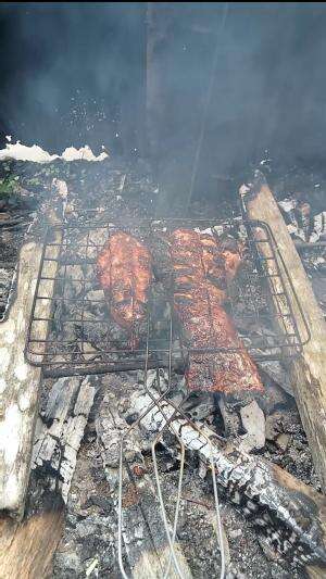 SISA TADI SIANG BAKAR IKAN 
 #serunyamasaksendiri
 #bakarikangaeee

