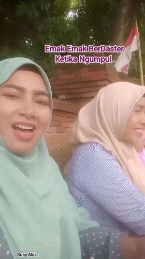Emak Emak BerDaster Ketika Sedang Ngumpul 

 #EmakEmakBerdaster
 #MbahReco
 #KumpulBareng sb
#SrigalaBerbuluDomna
