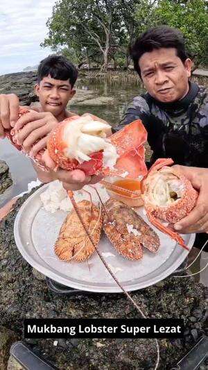 Mukbang Lobster Super Lezat #Mukbang #Lobster #lezat #RCTIPlus 