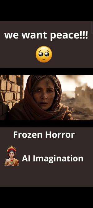 WE WANT PEACE!!! 🥺🥺🥺
versi ai
 #ai
 #aksidamai 