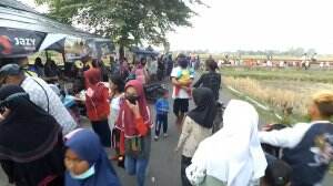 #laripagi#desagembongan#cirebon