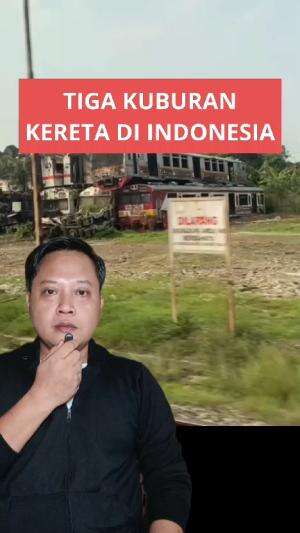 inilah tiga tempat pembuangan akhir gerbong kereta ( kuburan kereta) yang sudah tidak terpakai #keretaapi #kuburankereta #edukasi 