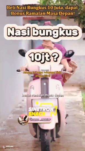 beli nasi bungkus 10 juta dapet bonus ramalan part 1 
#drama
