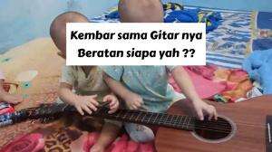 Waduh salah Ukuran nih Gitar nya.

#rctiplus #duniaanakanak #duniahiburan #kembar #EdukasiAnak 