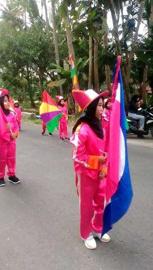 Detik² pasukan bendera beraksi😎