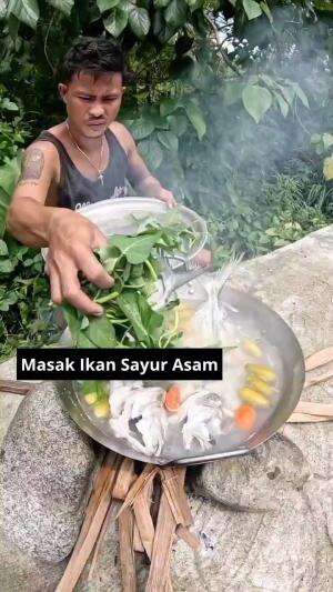 Masak Ikan Sayur Asam #Masak #ikan #SAYUR ASAM ALA @yachikuka #sayurasamkalteng #kuliner #RCTIPlus 