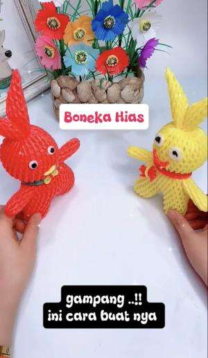 kerajinan tangan dari kertas busa buah membuat boneka untuk meja hias
#craft #diy #handmade #homedecor