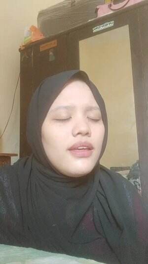 Nabila_23tahun_KotaProbolinggo_Jawatimur. Judul lagu : Ya Imamarrusli. Bismillah rejeki lolos tahun ini🙏