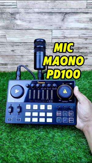 Unboxing microphone MAONO PD100 cocok untuk kebutuhan live streaming atau podcast.

#maono #maonopd100 #microphone #micpodcast #miclivestrea