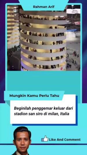 Beginilah penggemar keluar dari stadion san siro di milan, Italia.

‎#rcti #RCTIPlus #faktamenarik #fakta #faktaunik #faktadunia #reels #fyp