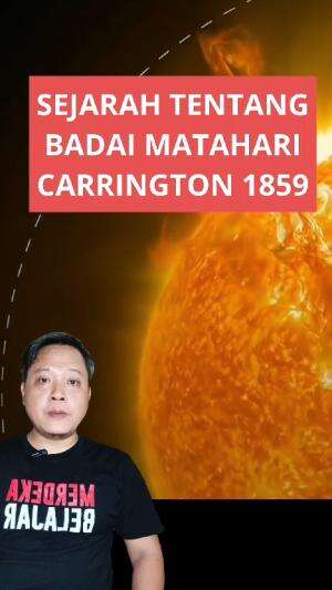 Sejarah Badai Matahari Carrington 1859 yang menggemparkan umat manusia #sejarah #badaimatahari #carrington1859 