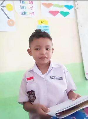 Noah belajar membaca 