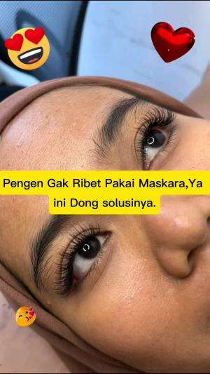 Kalian Gak Perlu dandan Capek2 Ya Ini Solusinya Dong Eyelash single lash Single Lash 10.11 L Beauty??.#RCTIPlus #shortplus #eyelash #makeup 