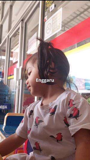 belum bosen bosen..elena 21 bulan ni #odongodong #maindulu 