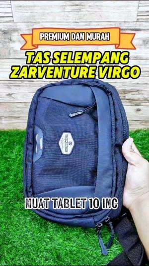 Rekomendasi tas selempang pria zarventure virgo kualitas premium dan murah, cocok digunakan sehari-hari dan bisa muat tablet ukuran 10 inc.
